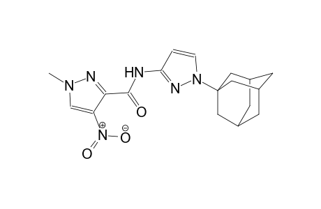 N-[1-(1-adamantyl)-1H-pyrazol-3-yl]-1-methyl-4-nitro-1H-pyrazole-3-carboxamide