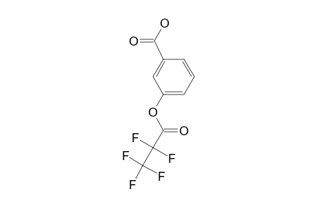 Benzoic acid, 3-(pentafluoropropionyloxy)-