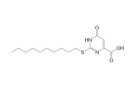 2-n-decylthioorotic acid