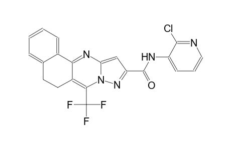 N-(2-chloro-3-pyridinyl)-7-(trifluoromethyl)-5,6-dihydrobenzo[h]pyrazolo[5,1-b]quinazoline-10-carboxamide