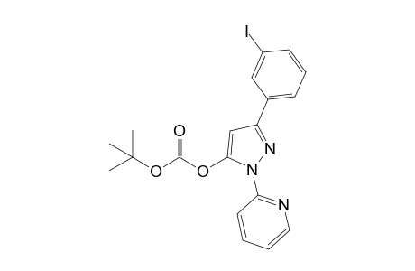 tert-Butyl 1-(2-Pyridinyl)-3-(3-iodophenyl)-5-pyrazolyl Carbonate