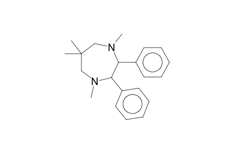 1,4,6,6-Tetramethyl-2,3-diphenyl-1,4-diazepane