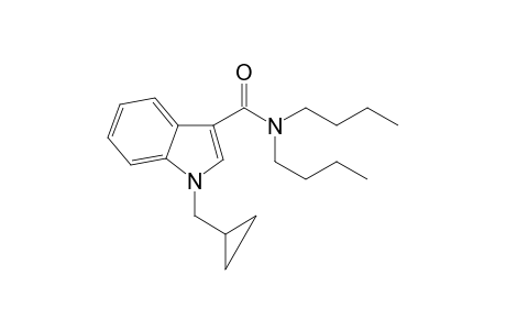 1-Cyclopropylmethyl-N,N-dibutyl-1H-indole-3-carboxamide