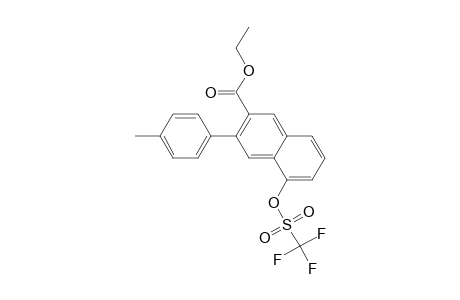 Ethyl 3-(4-Methylphenyl)-5-(trifluoromethylsulfonyloxy)-2-naphthoate