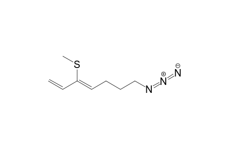 1,3-Heptadiene, 7-azido-3-(methylthio)-, (Z)-