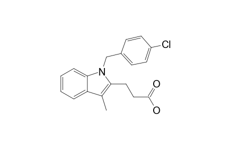 3-[1-(4-chlorobenzyl)-3-methyl-indol-2-yl]propionic acid