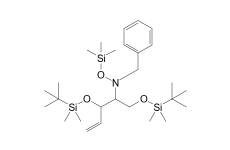 N-Benzyl-N-[(trimethylsilyl)oxy]-3,5-bis[(t-butyldimethylsilyl)oxy]-4-aminopent-1-ene