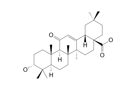 3-ALPHA-HYDROXY-11-OXO-OLEAN-12-EN-28-OIC_ACID