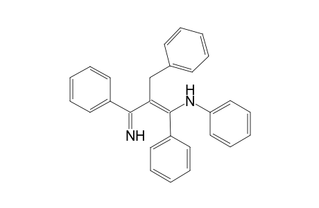 N-[(1E)-2-Benzyl-3-imino-1,3-diphenyl-1-propenyl]aniline