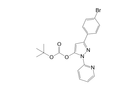 tert-Butyl 1-(2-Pyridinyl)-3-(4-bromophenyl)-5-pyrazolyl Carbonate