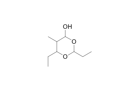 1,3-Dioxan-4-ol, 2,6-diethyl-5-methyl-