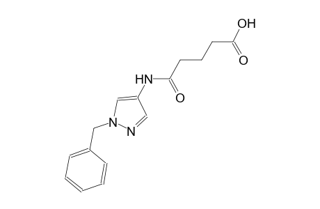 5-[(1-benzyl-1H-pyrazol-4-yl)amino]-5-oxopentanoic acid