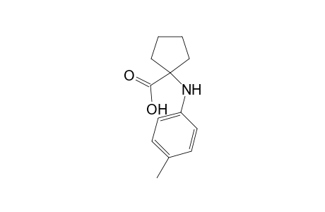 Cyclopentanecarboxylic acid, 1-(4-methylphenylamino)-