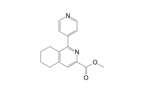 Methyl 5,6,7,8-tetrahydro-1-(4-pyridyl)isoquinoline-3-carboxylate
