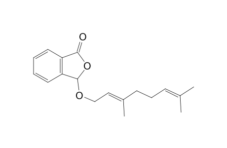 (+/-)-3-[(2E)-3,7-Dimethylocta-2,6-dienyloxy]isobenzofuran-1(3H)-one