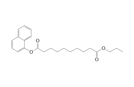 Sebacic acid, 1-naphthyl propyl ester