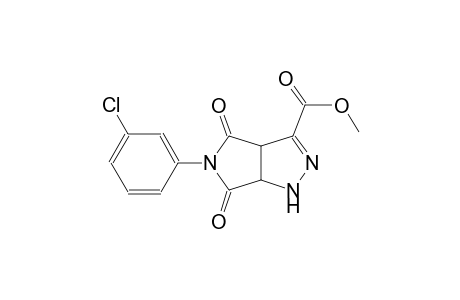 methyl 5-(3-chlorophenyl)-4,6-dioxo-1,3a,4,5,6,6a-hexahydropyrrolo[3,4-c]pyrazole-3-carboxylate