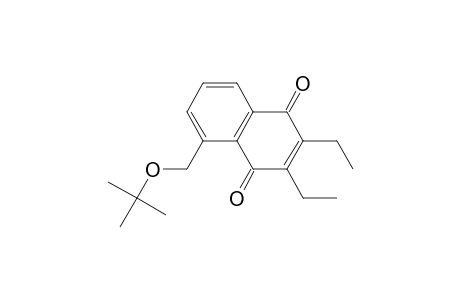 2,3-Diethyl-5-(tert-butoxymethyl)naphthoquinone