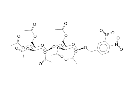 (3,4-Dinitrobenzyl)-4-O-(2,3,4,6-tetra-O-acetyl-b-d-glucopyranosyl)-2,3,6-tri-O-acetyl-b-d-glucopyranoside