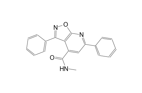 isoxazolo[5,4-b]pyridine-4-carboxamide, N-methyl-3,6-diphenyl-