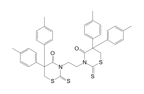 3,3'-ethylenebis[dihydro-5,5-di-p-tolyl-2-thio-2H-1,3-thiazine-2,4(3H) dione]