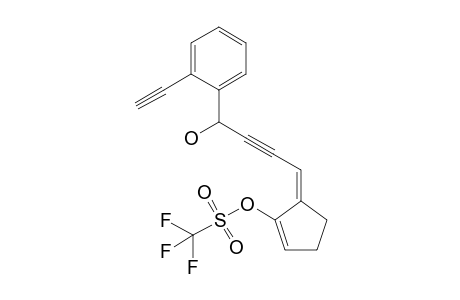 trifluoromethanesulfonic acid [(5Z)-5-[4-(2-ethynylphenyl)-4-hydroxy-but-2-ynylidene]-1-cyclopentenyl] ester