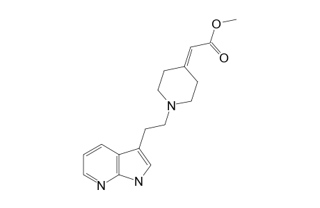 METHYL_1-[2-(1H-PYRROLO-[2.3-B]-PYRIDIN-3-YL)-ETHYL]-PIPERIDINE-DELTA-(4,ALPHA)-ACETATE