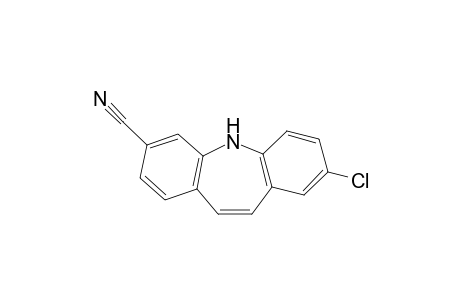 3-Cyano-8-chloro-5H-dibenzo[b,f]azepine