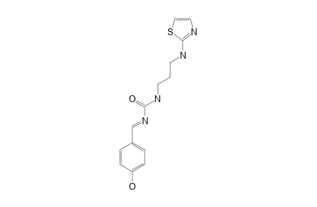 N-[3-(4-HYDROXYBENZYLIDEN-CARBAMYL)-PROPYL]-2-AMINOTHIAZOLE