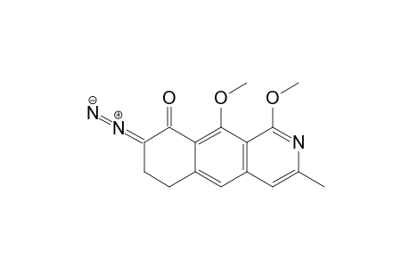 1,10-Dimethoxy-8-diazo-3-methyl-6,7,8,9-tetrahydrobenzo[g]isoquinolin