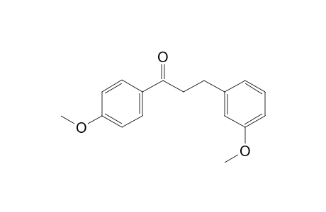 1-(4-methoxyphenyl)-3-(3-methoxyphenyl)-1-propanone