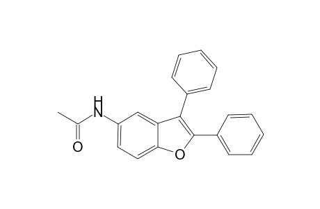 N-(2,3-Diphenylbenzofuran-5-yl)acetamide