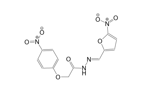N'-[(E)-(5-nitro-2-furyl)methylidene]-2-(4-nitrophenoxy)acetohydrazide