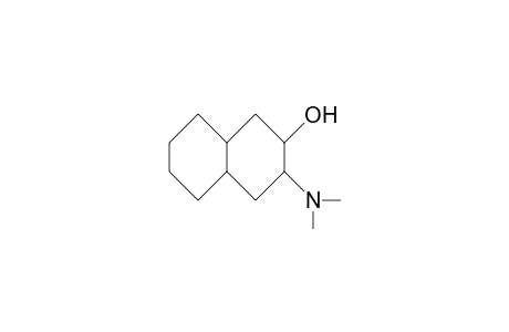 cis-2-Hydroxy-cis-3-dimethylamino-trans-decalin