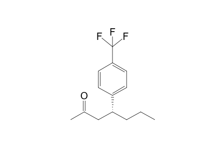 4-(4-(Trifluoromethyl)phenyl)heptan-2-one