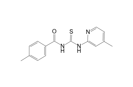 1-(4-Methyl-benzoyl)-3-(4-methyl-pyridin-2-yl)-thiourea