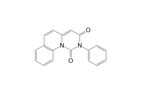 1H-Pyrimido[1,6-a]quinoline-1,3(2H)-dione, 2-phenyl-