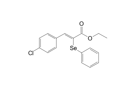 (Z)-3-(4-chlorophenyl)-2-(phenylseleno)-2-propenoic acid ethyl ester