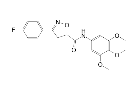 5-isoxazolecarboxamide, 3-(4-fluorophenyl)-4,5-dihydro-N-(3,4,5-trimethoxyphenyl)-
