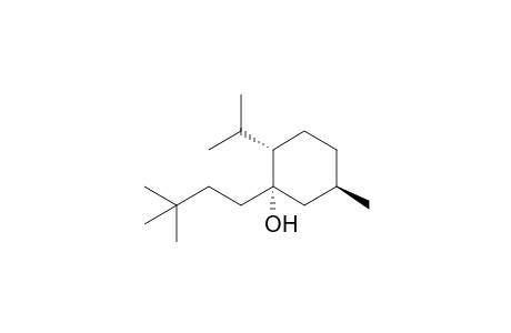 (1S,2S,5R)-1-(3,3-dimethylbutyl)-2-isopropyl-5-methyl-cyclohexanol