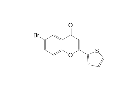 4H-1-benzopyran-4-one, 6-bromo-2-(2-thienyl)-