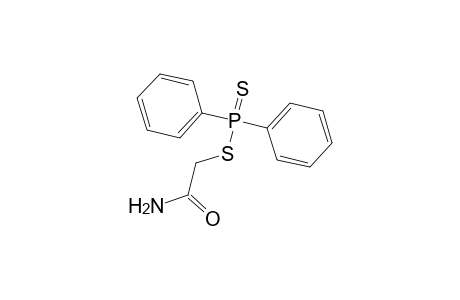 Phosphinodithioic acid, diphenyl-, 2-amino-2-oxoethyl ester
