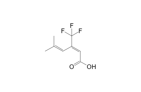 (E)-3-(Trifluoromethyl)-5-methylhexa-2,4-dienoic Acid