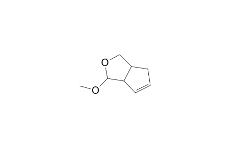 1H-Cyclopenta[c]furan, 3,3a,4,6a-tetrahydro-1-methoxy-
