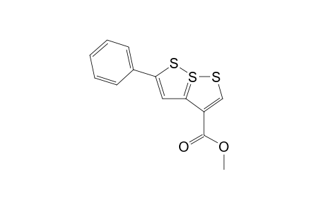 [1,2]Dithiolo[1,5-b][1,2]dithiole-7-SIV-3-carboxylic acid, 5-phenyl-, methyl ester