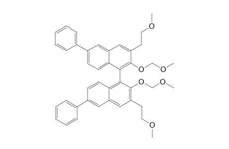 (S)-6,6'-Diphenyl-3,3'-bis(2-methroxyethyl)-2,2'-bis(methoxymethoxy)-1,1-binaphthylene