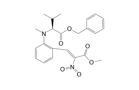 N-{2-[2'-(Methoxycarbonyl)-2'-nitroethenyl]-N-methyl-valine-Benzyl Ester