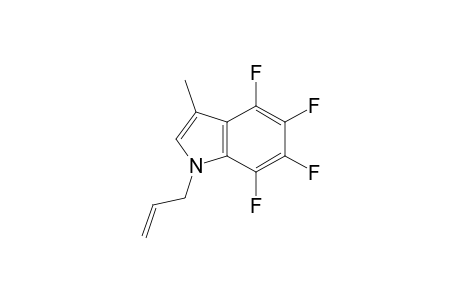 1-allyl-4,5,6,7-tetrafluoro-3-methyl-1H-indole