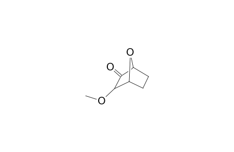 (1SR,3RS,4RS)-3-exo-Methoxy-7-oxabicyclo[2.2.1]heptan-2-one