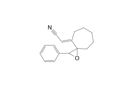 Acetonitrile, (2-phenyl-1-oxaspiro[2.6]non-4-ylidene)-, [2.alpha.,3.beta.(E)]-